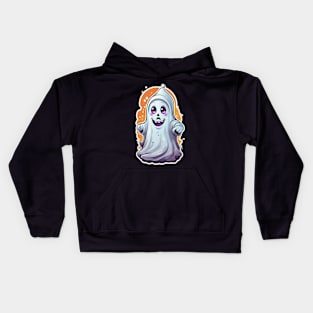 Boo-tiful Threads: Spook-tacular Ghost Tees for Every Occasion Kids Hoodie